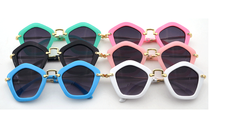 Kids Geometric Sunglasses