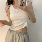 "Sleeveless Women's Casual Sexy Fashion Tank Top"