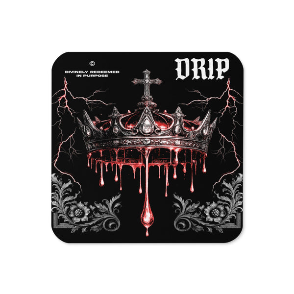 DRIP Untersetzer-Set mit Korkunterseite - Divinely Redeemed In Purpose