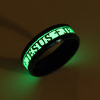 Jesus Kreuz Ring - Christlicher Glaubensring