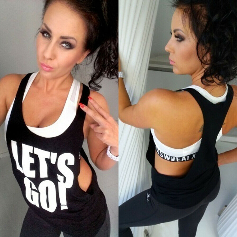 Trendy Letter Print Tank Top