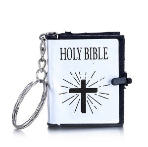 Mini-Bibel-Schlüsselanhänger