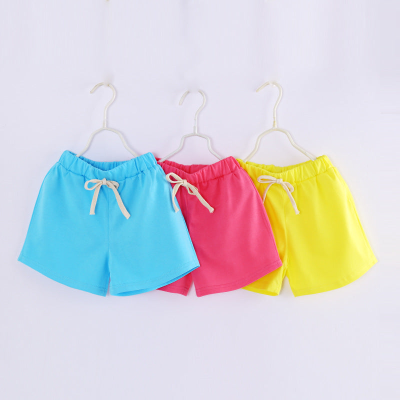 Kids Drawstring Summer Shorts