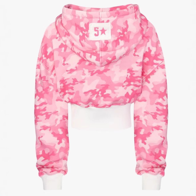 Y2K Hip Hop Cropped Hoodie & Sweatpants Set