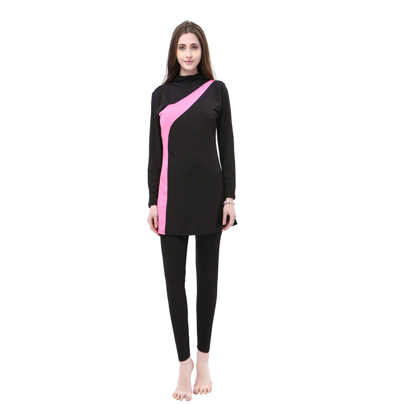 Women's Full-Coverage Modest Swimsuit Set