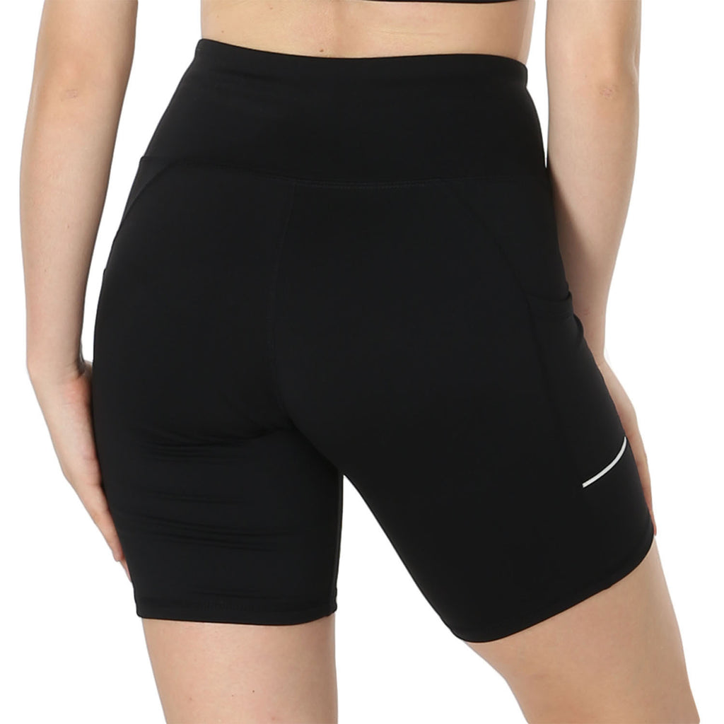 Women's Quick-Dry Yoga and Fitness Shorts for Sports