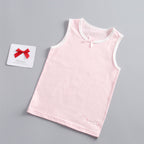 Girls' Sleeveless Cotton Camisole Tank