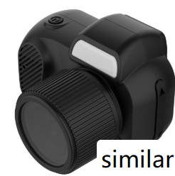 Keychain Mini Pixel Camera | Accessory