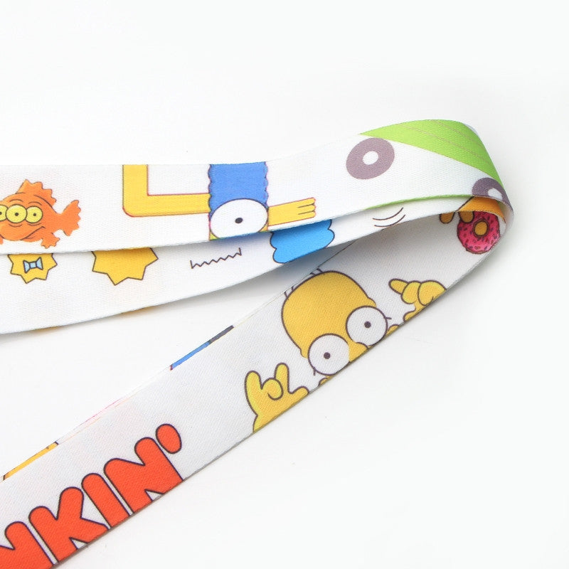 Simpsons Futurama Phone Lanyard and Keychain | Accessory