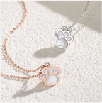 Cat Paw Pendant Necklace