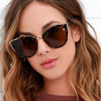 Tortoiseshell Cat-Eye Sunglasses for Women