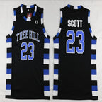 Men's Basketball Jersey, Movie Style Embroidered Tank Top