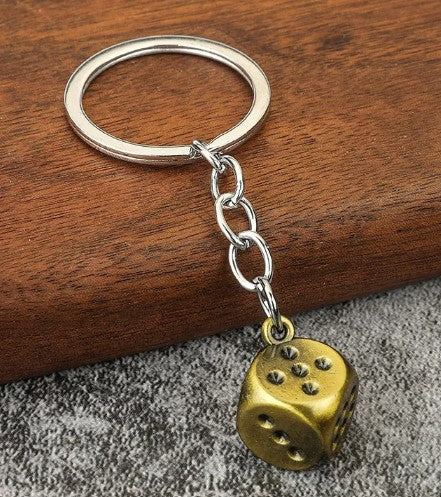 Dice Mahjong Keychain | Accessory
