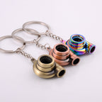 Creative Turbocharger Engine Metal Keychain Accessory | Accessory