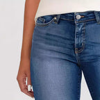 Women's Denim Button Shorts