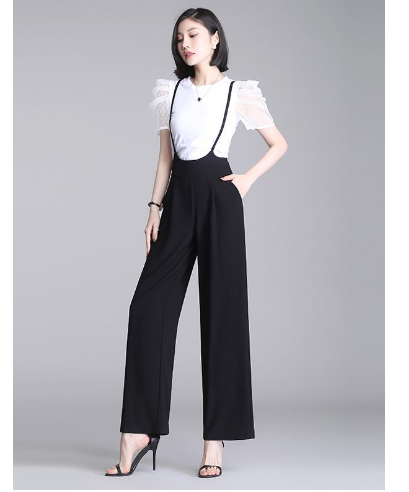 Lace-Trim Camisole and Wide-Leg Pants Set
