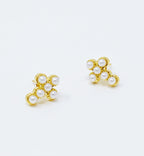 Dainty Cross Stud Earrings | Christian Jewelry