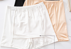 Women's High-Waist Double-Layer Safety Shorts