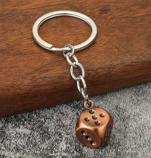 Dice Mahjong Keychain | Accessory