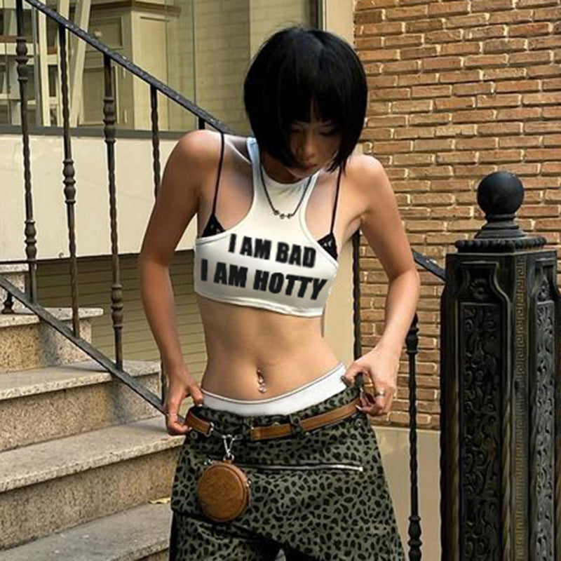 No Boyfriend No Problems Halter Crop Top