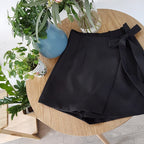 Summer Chiffon Bow Tie Shorts for Girls