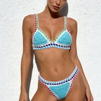 Hand-Crocheted Bikini Set