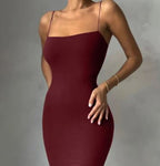 Spaghetti Strap Bodycon Dress