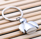 Creative Metal Keychain with Cute Angel Design | Accessory