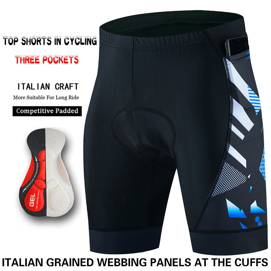 Men's Padded Triathlon Compression Shorts
