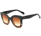 White Cat-Eye Sunglasses