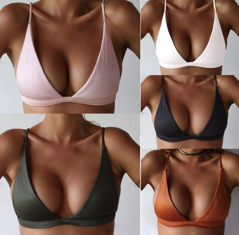 Women's Triangle Bikini Swim Top