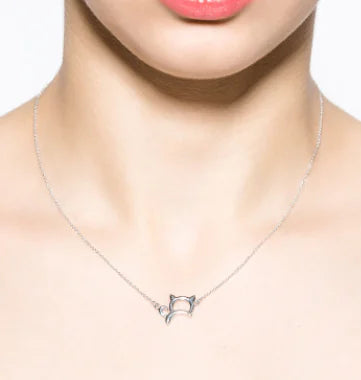 Versatile Minimalist Cat Necklace - Sweet Gift for Her | Jewelry