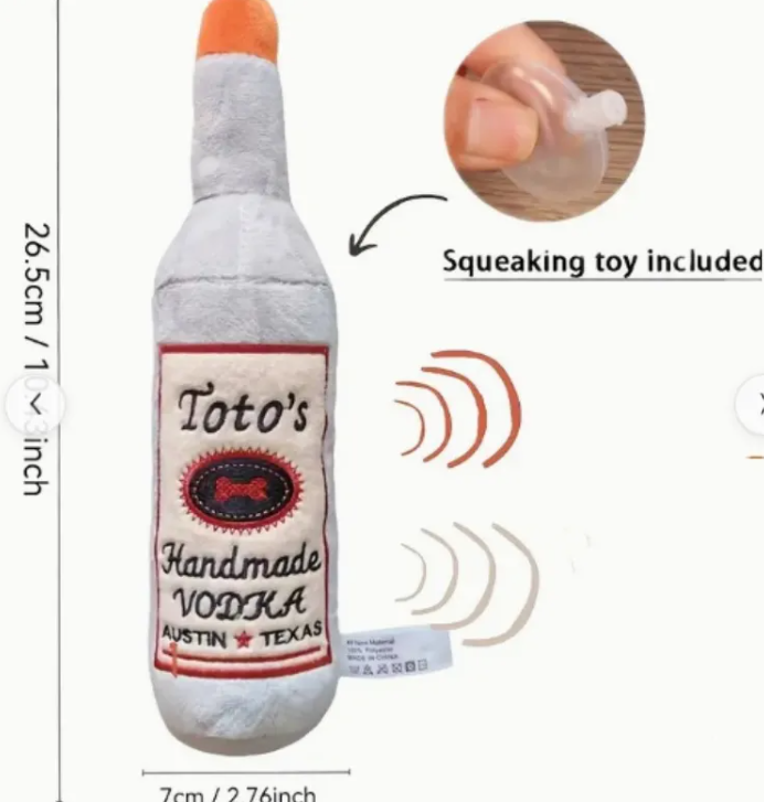 Chew & Chug Wine Bottle Toy