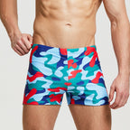 Quick-Drying Breathable Printed Swim Trunks