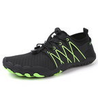 Black Green Barefoot Water Shoes