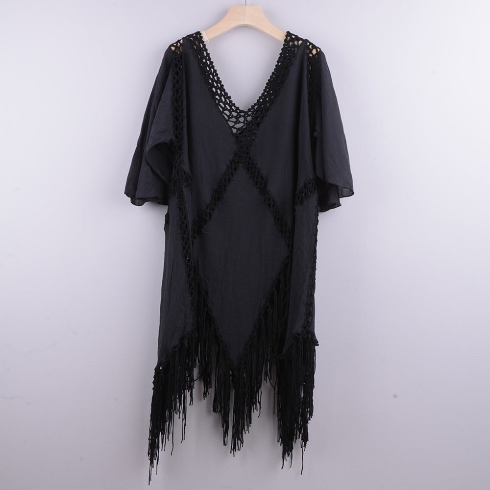 2021 Women's Crochet Sun Protection Beach Cover-Up