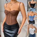 Women's Lace Bustier Camisole Tank