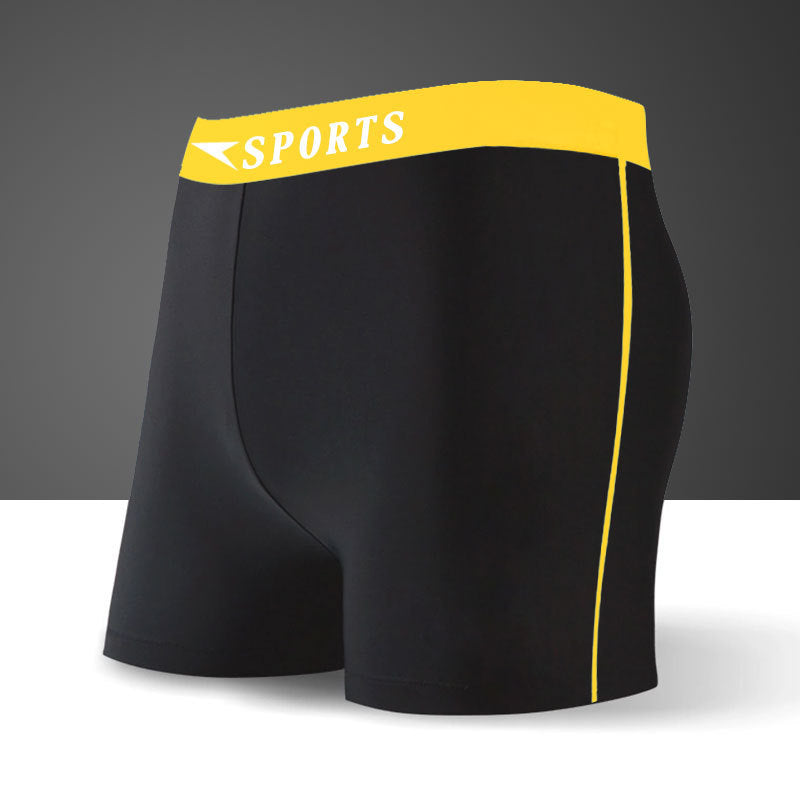 Men's Sports Swim Boxer Trunks