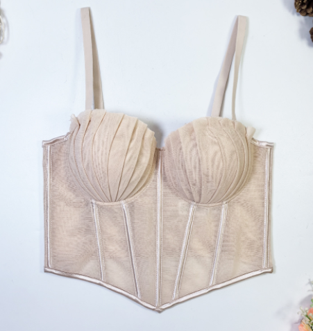Sexy Nightclub Women's PU Tank Top with Padding