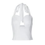 Double-layer Halter Top