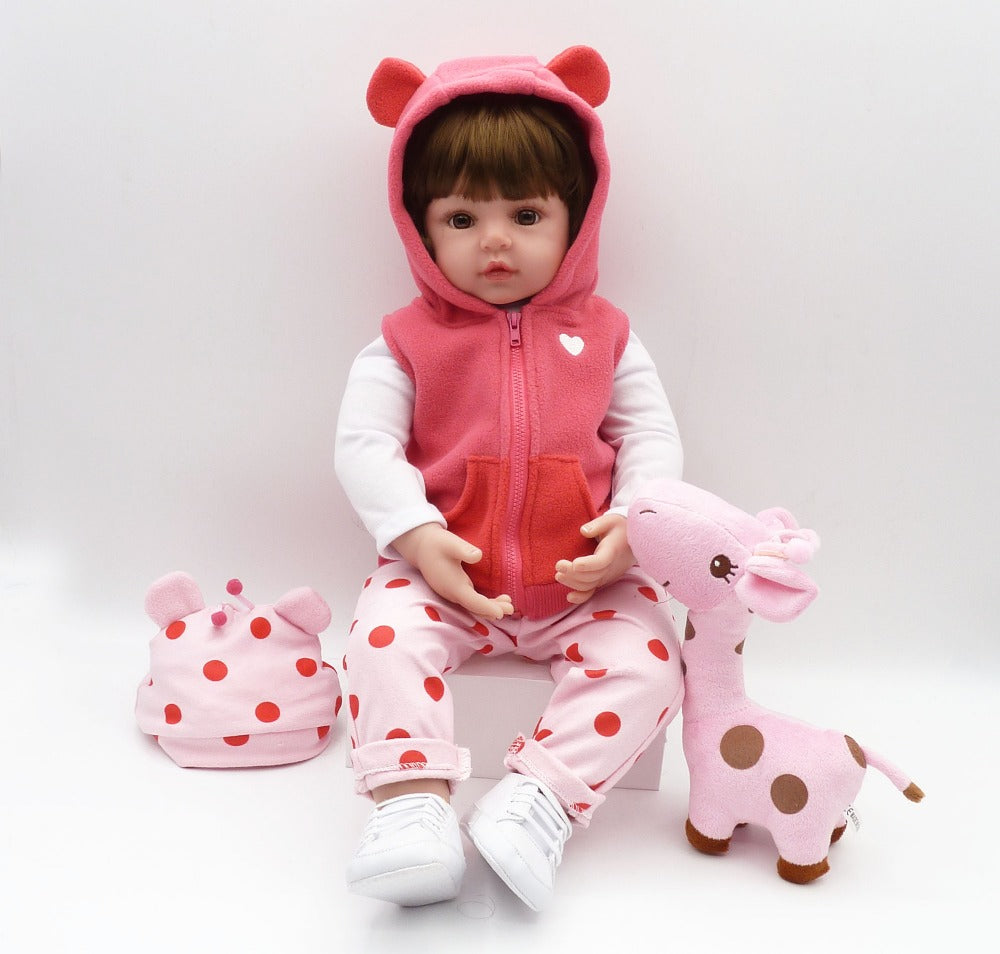 Fashionable Short Curl Doll - Reborn Baby Doll | Home Decor