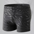 Men's Sharkskin Quick-Dry Swim Trunks