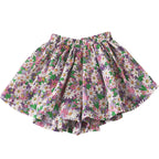 Cute Western Style Girls' Thin Cotton Wide-Leg Shorts
