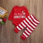 Children's Christmas Reindeer Bodysuit Set