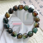 Carved Cat Paw Bodhi Root Bracelet