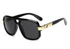 Retro Gradient Square Sunglasses