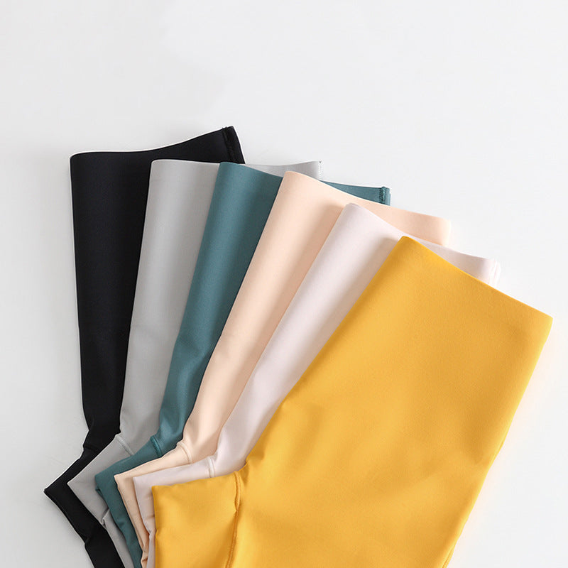 High Waist Seamless Shorts for Women - Plus Size