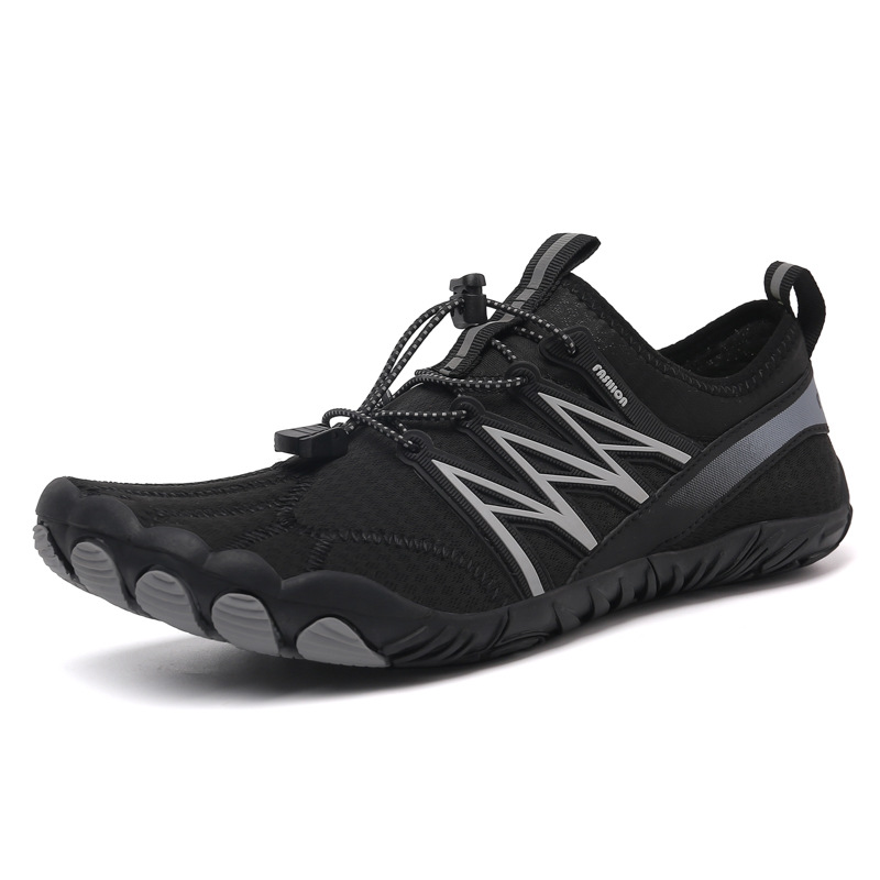 Black Green Barefoot Water Shoes