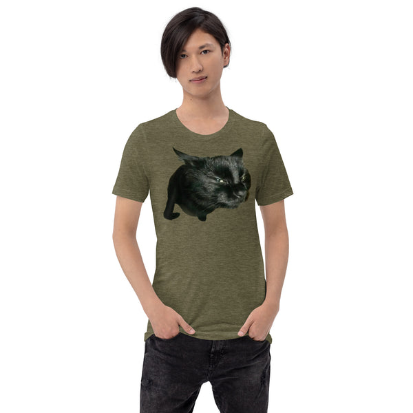Sus Cat Graphic T-Shirt - Funny Cat Meme Tee