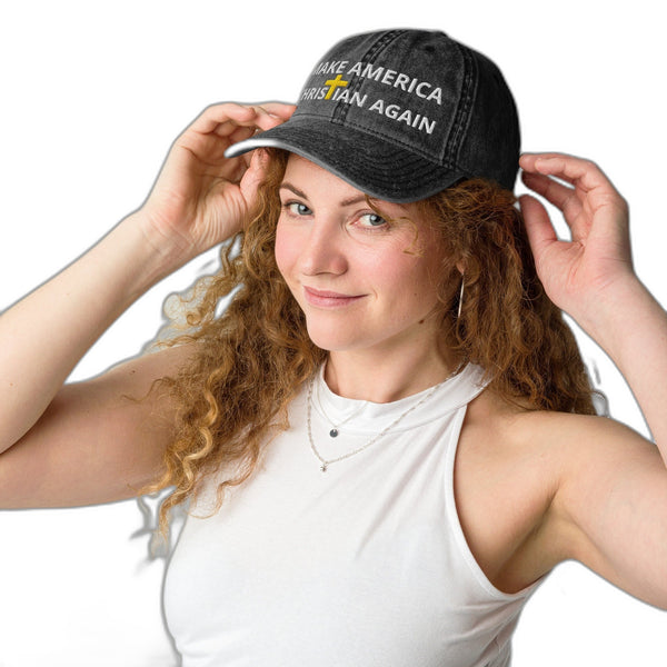MACA Vintage Hut – Make America Christian Again